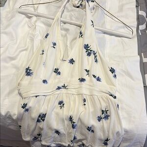 Floral Halter Top